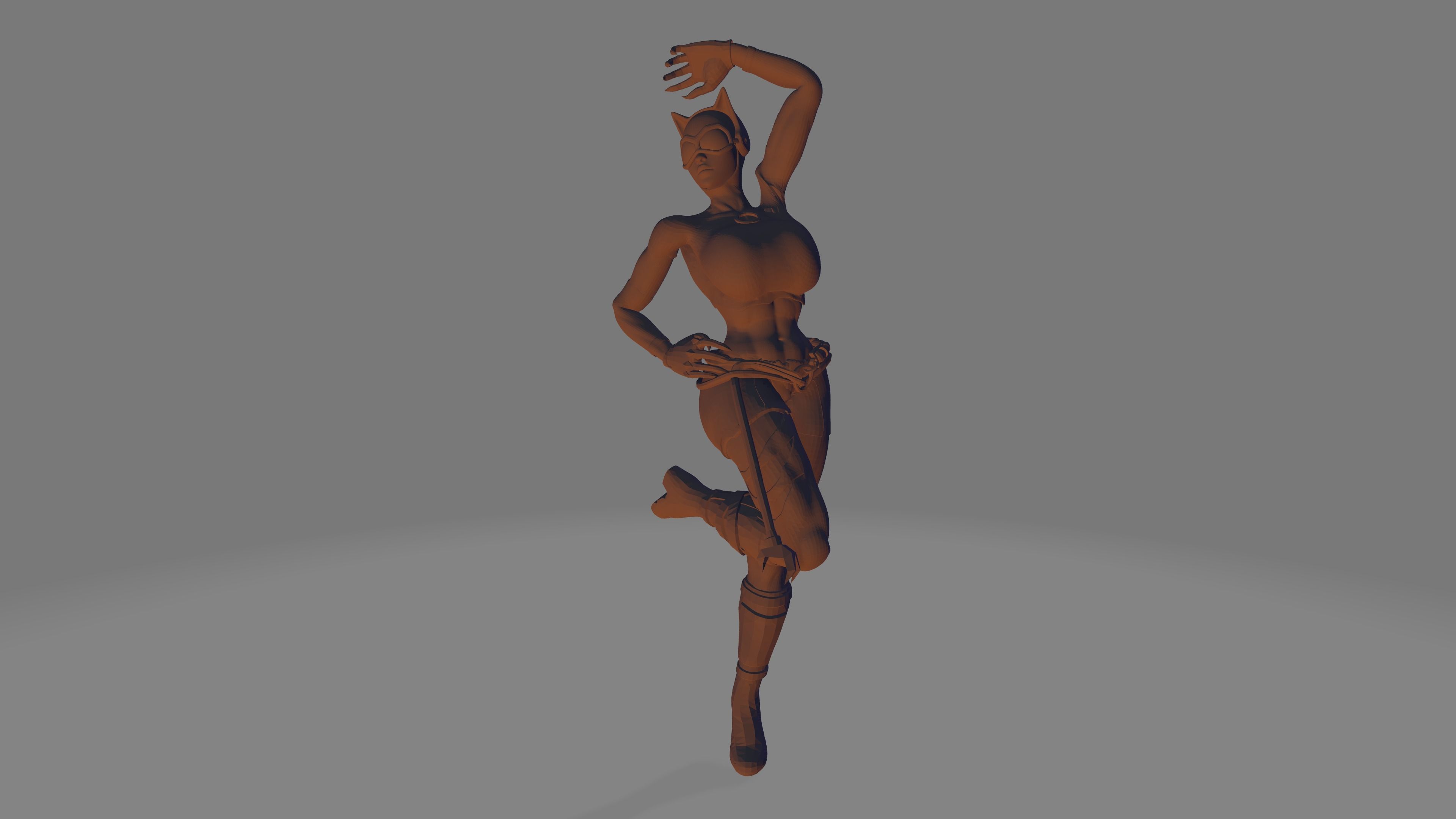 CATWOMEN 3D print model_1