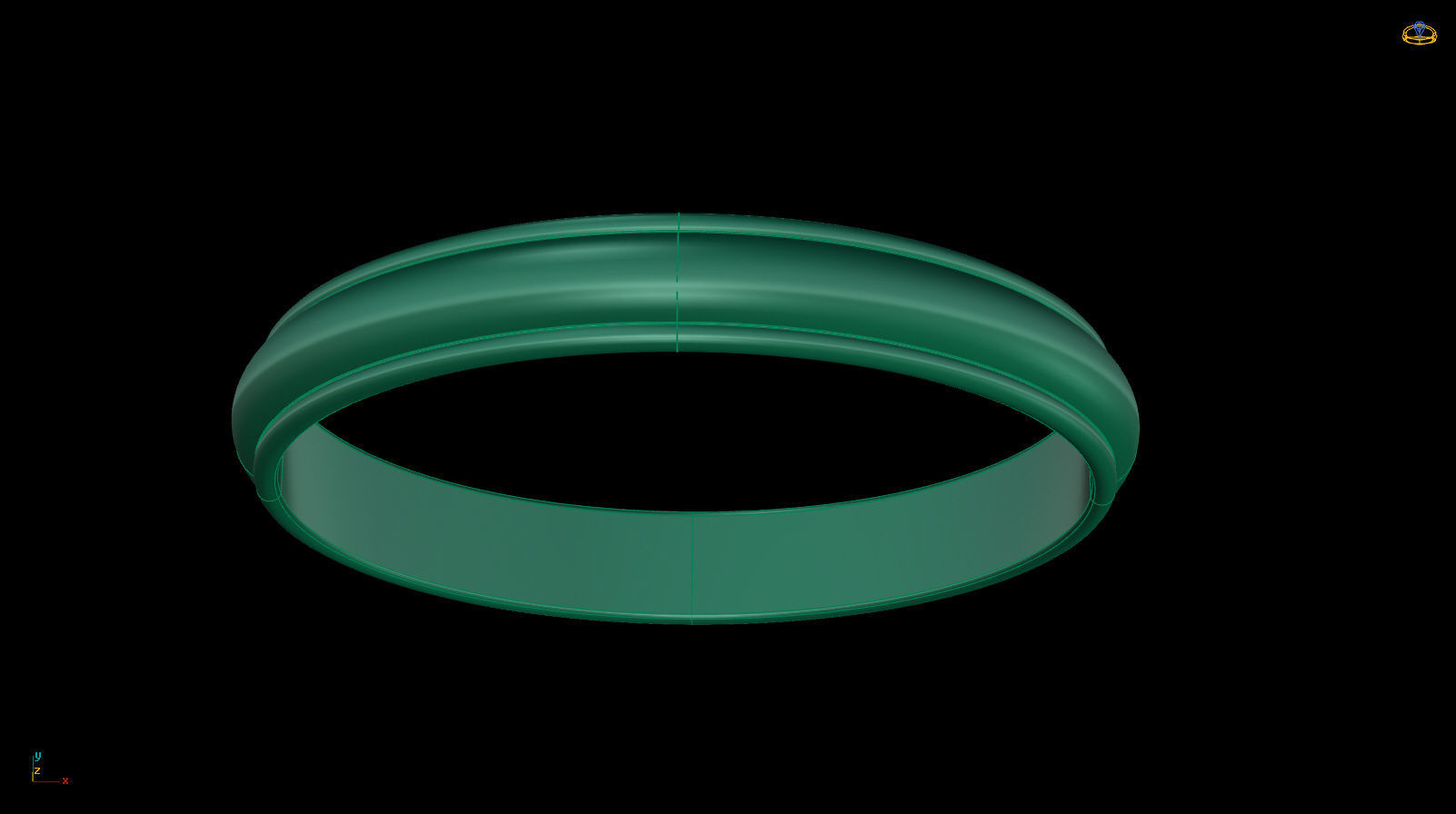 Half-Round Edge Wedding Band US SIZES Collection _20