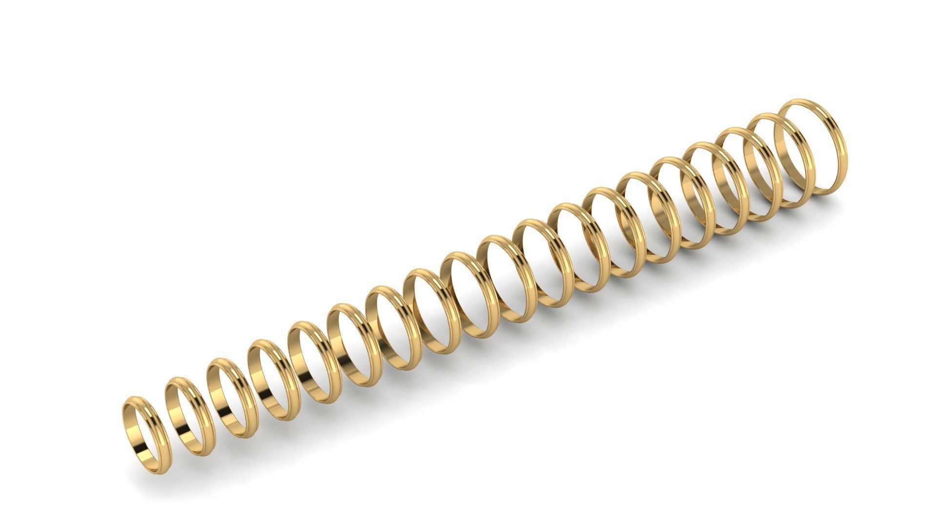 Half-Round Edge Wedding Band US SIZES Collection _10