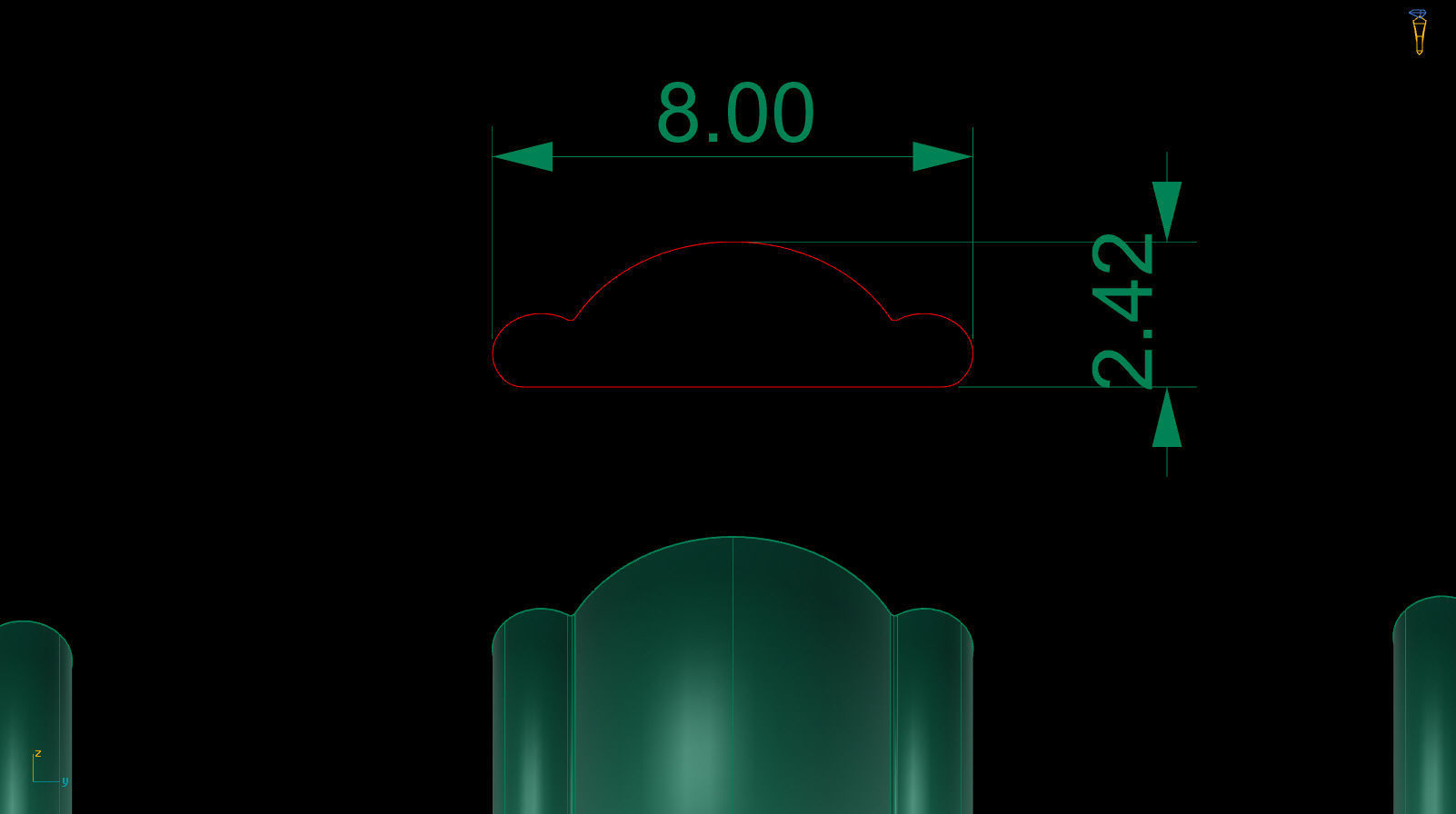 Half-Round Edge Wedding Band US SIZES Collection _99