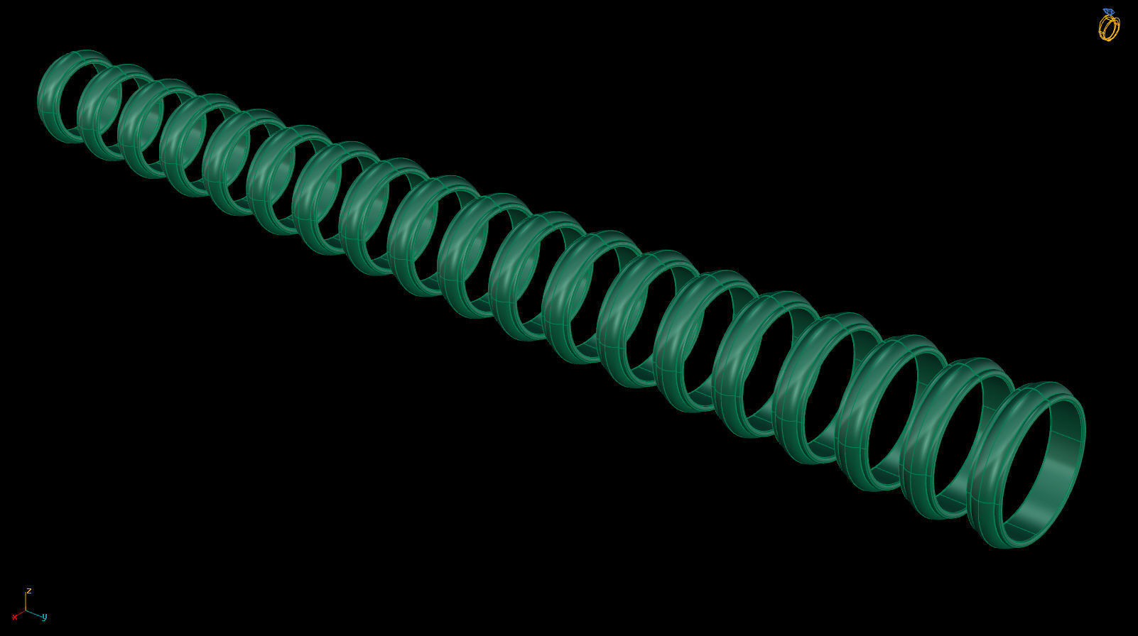 Half-Round Edge Wedding Band US SIZES Collection _69