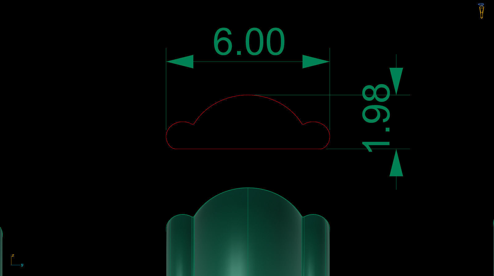 Half-Round Edge Wedding Band US SIZES Collection _72