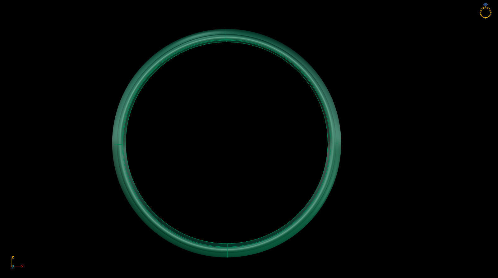 Half-Round Edge Wedding Band US SIZES Collection _19