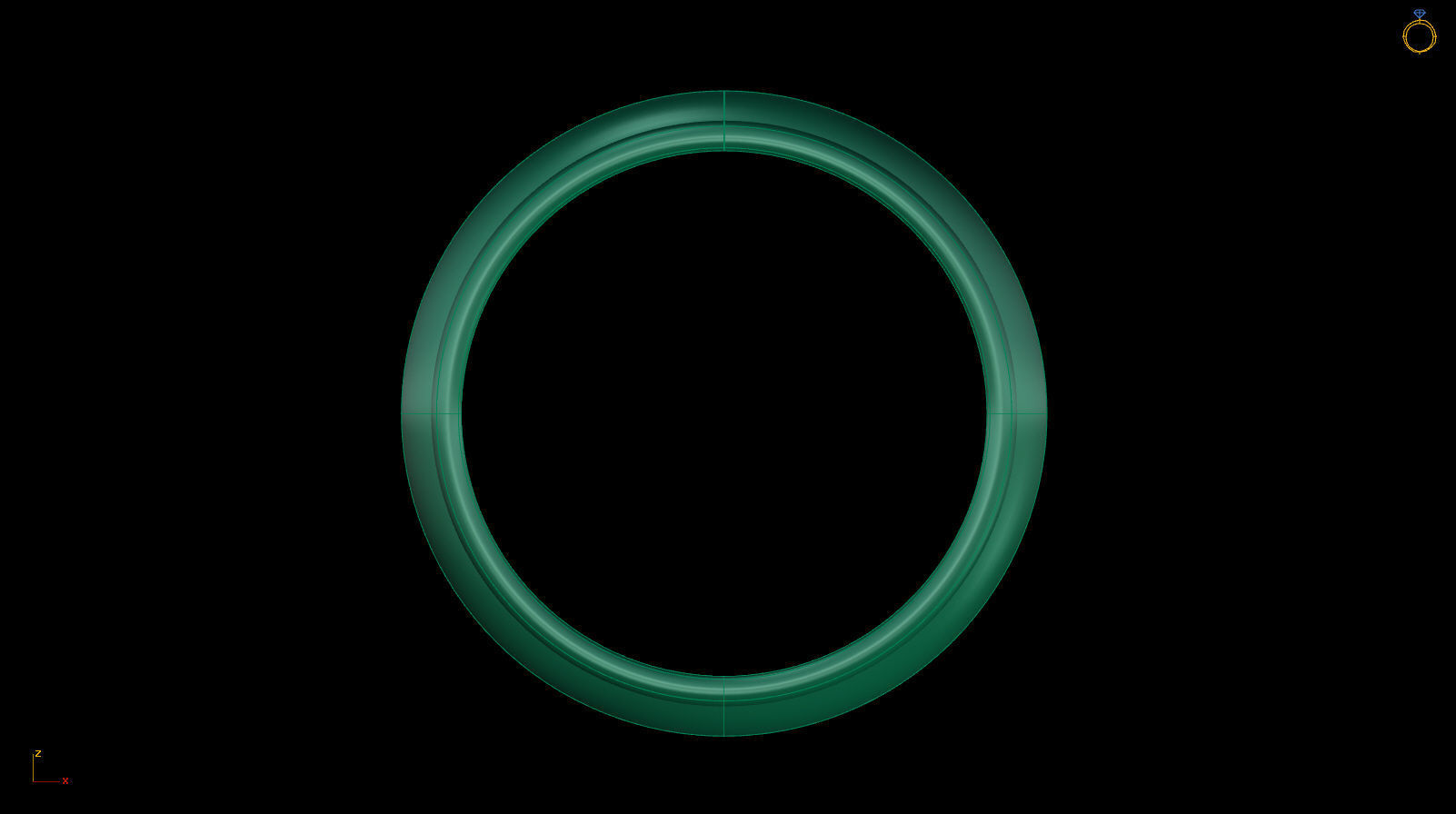 Half-Round Edge Wedding Band US SIZES Collection _84