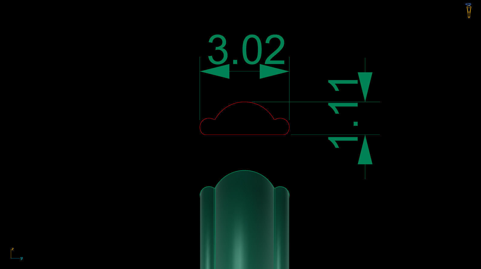Half-Round Edge Wedding Band US SIZES Collection _15