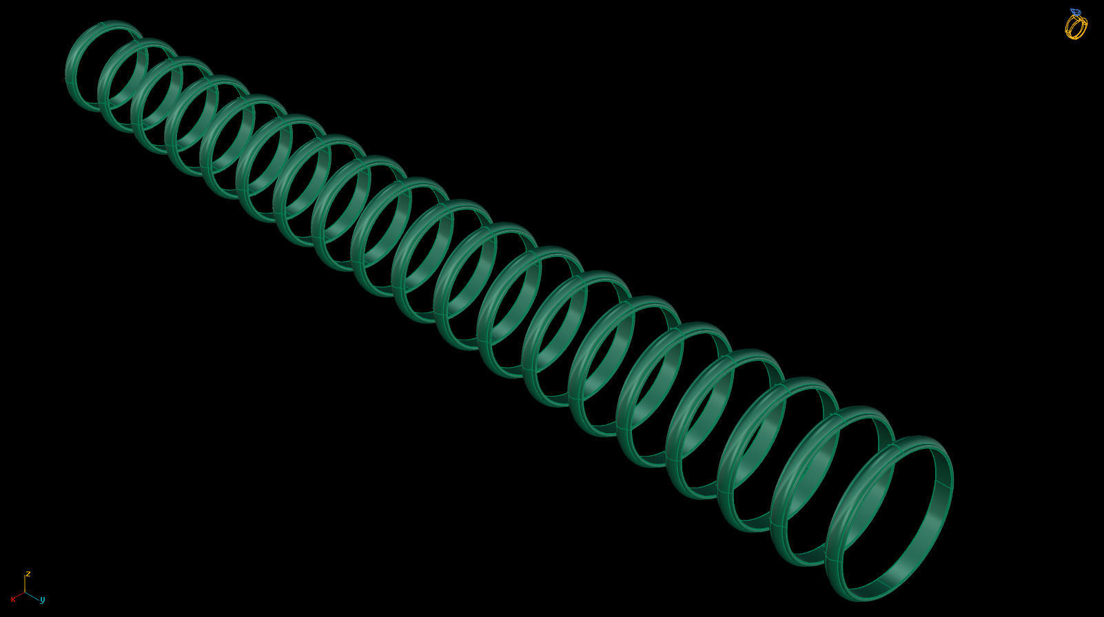 Half-Round Edge Wedding Band US SIZES Collection _22