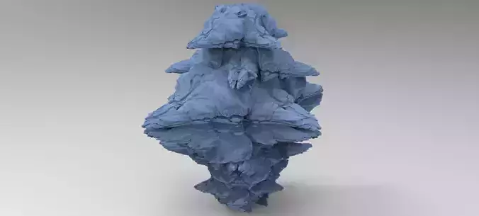 Alien Mothership rock ship 