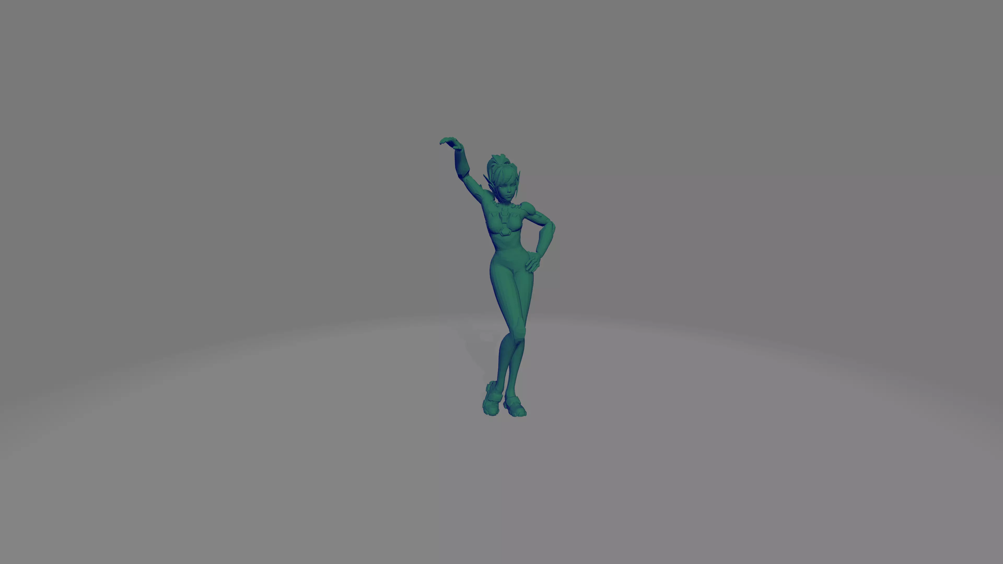 D-VA OVERWATCH 3D print model_0