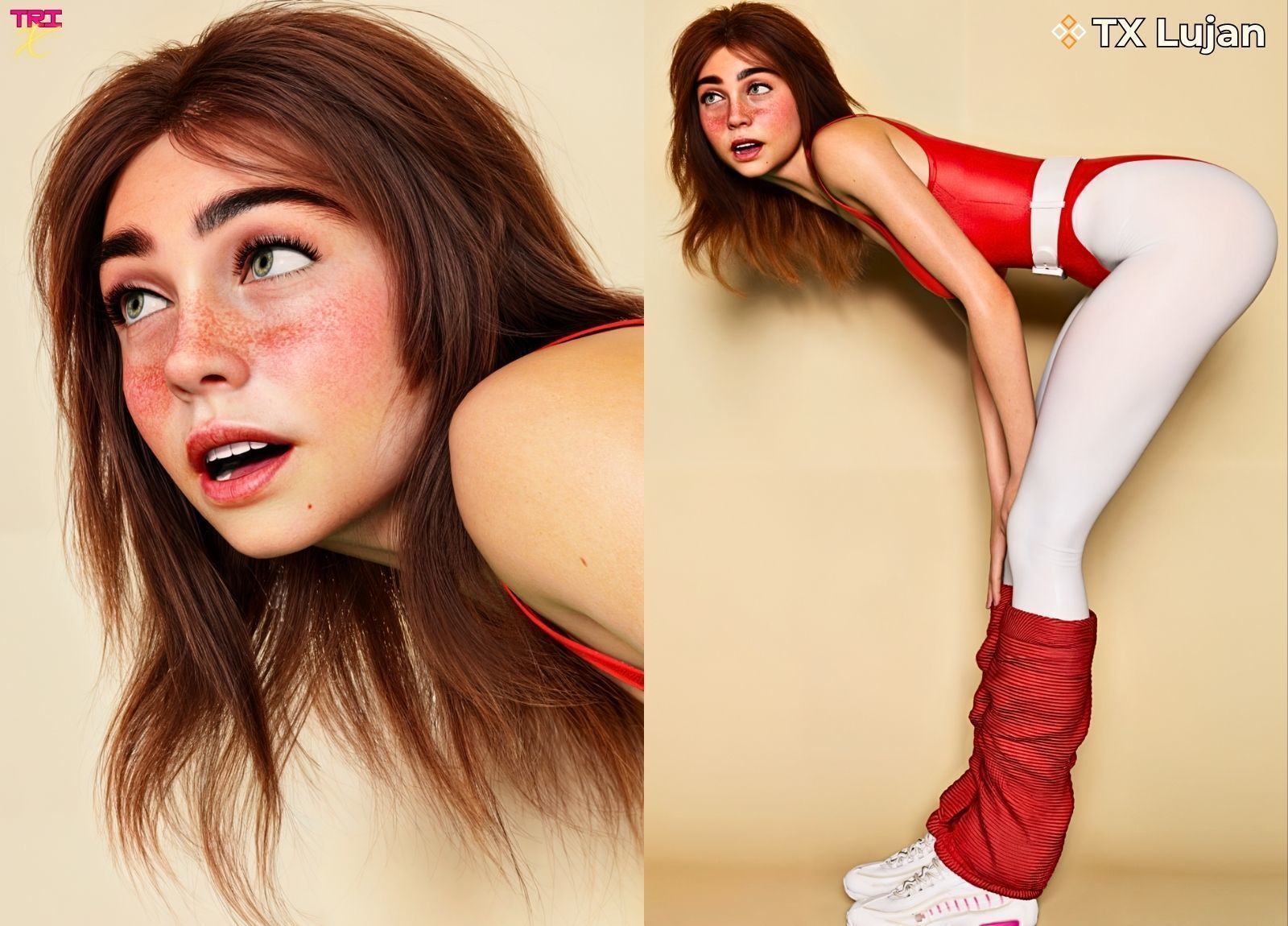 TX Lujan Premium Pack for G9 G8 G8-1 Low-poly 3D model_3