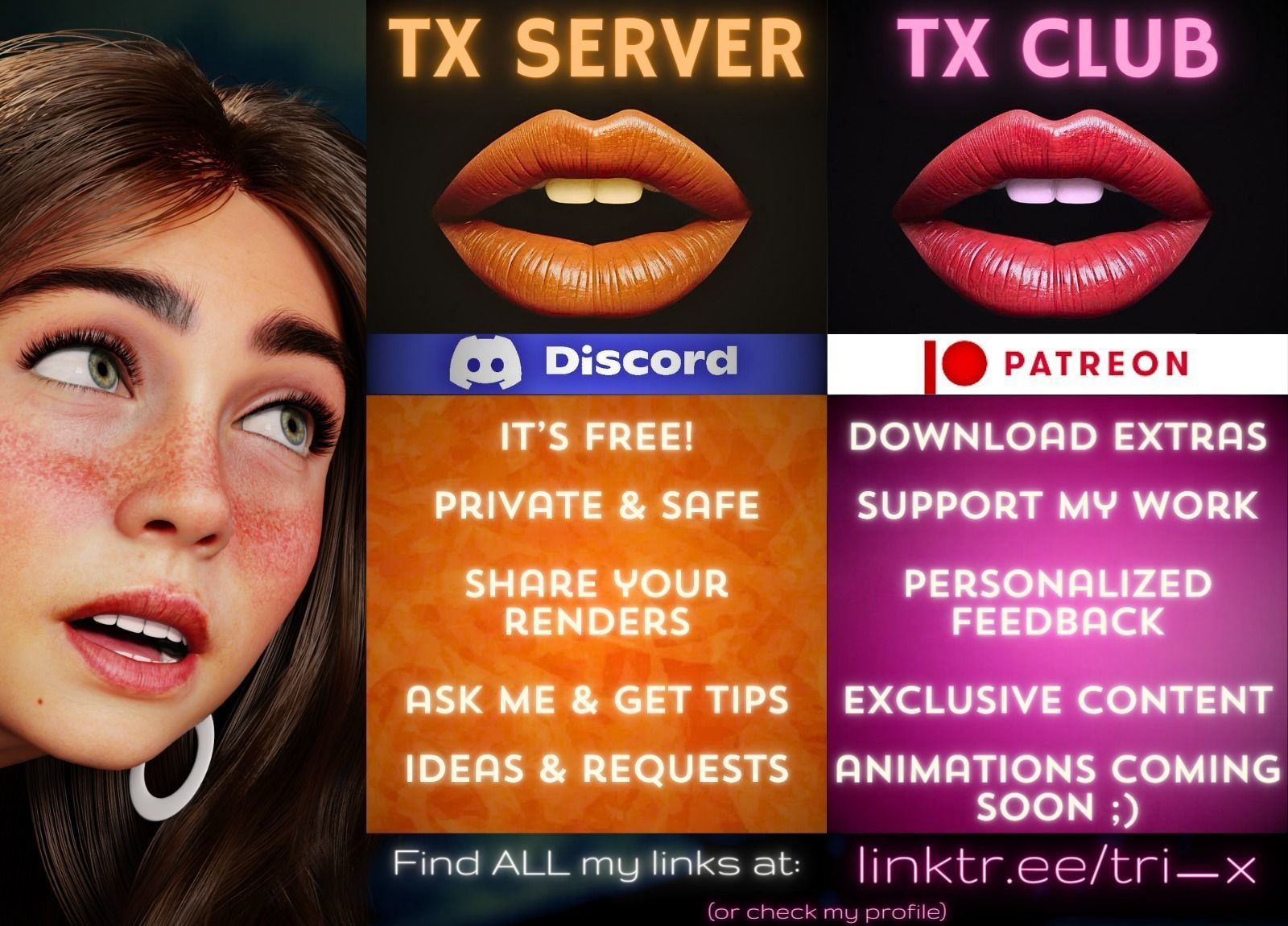 TX Lujan Premium Pack for G9 G8 G8-1 Low-poly 3D model_14