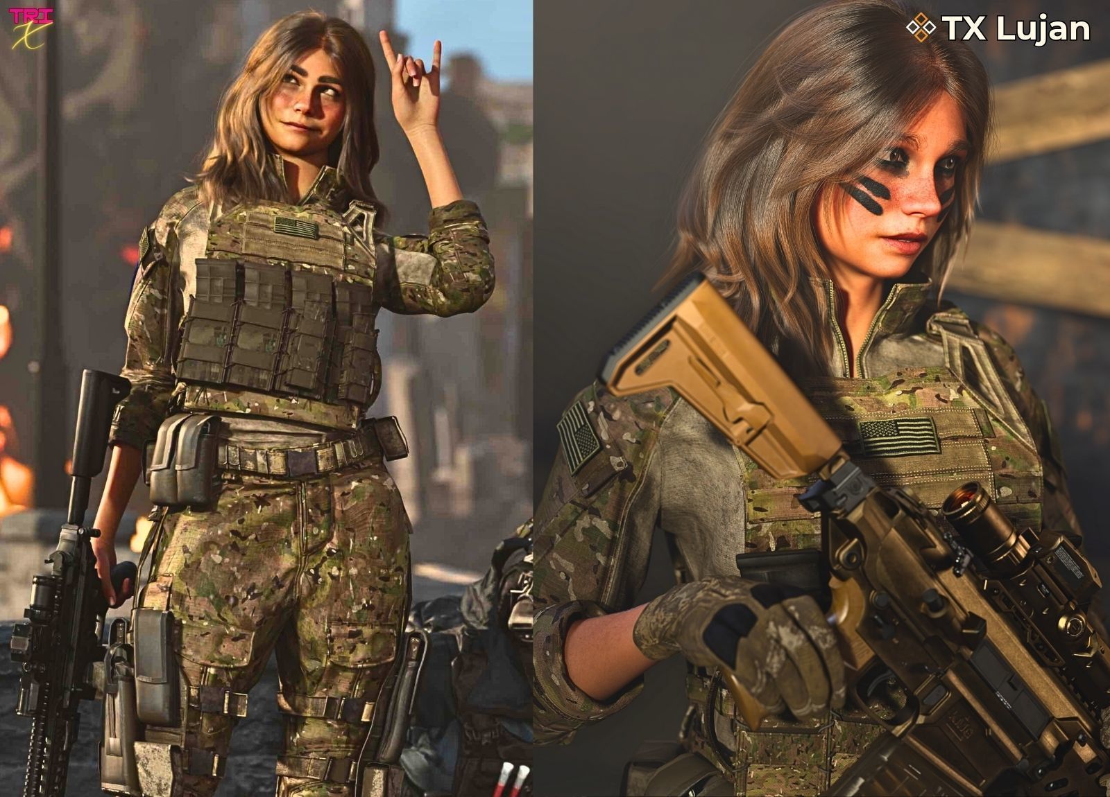 TX Lujan Premium Pack for G9 G8 G8-1 Low-poly 3D model_6