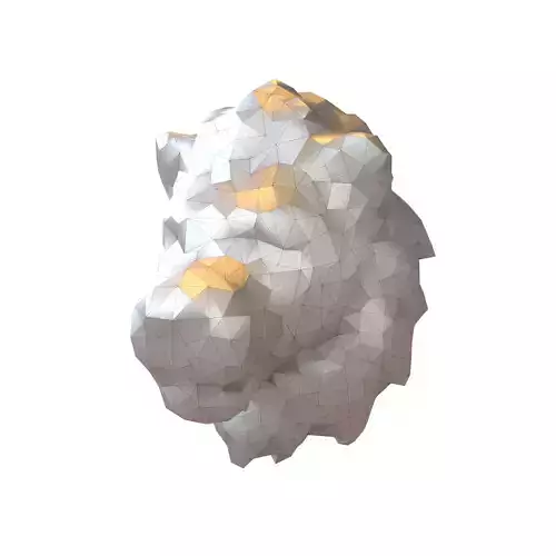 Styled Lion Head v1 003