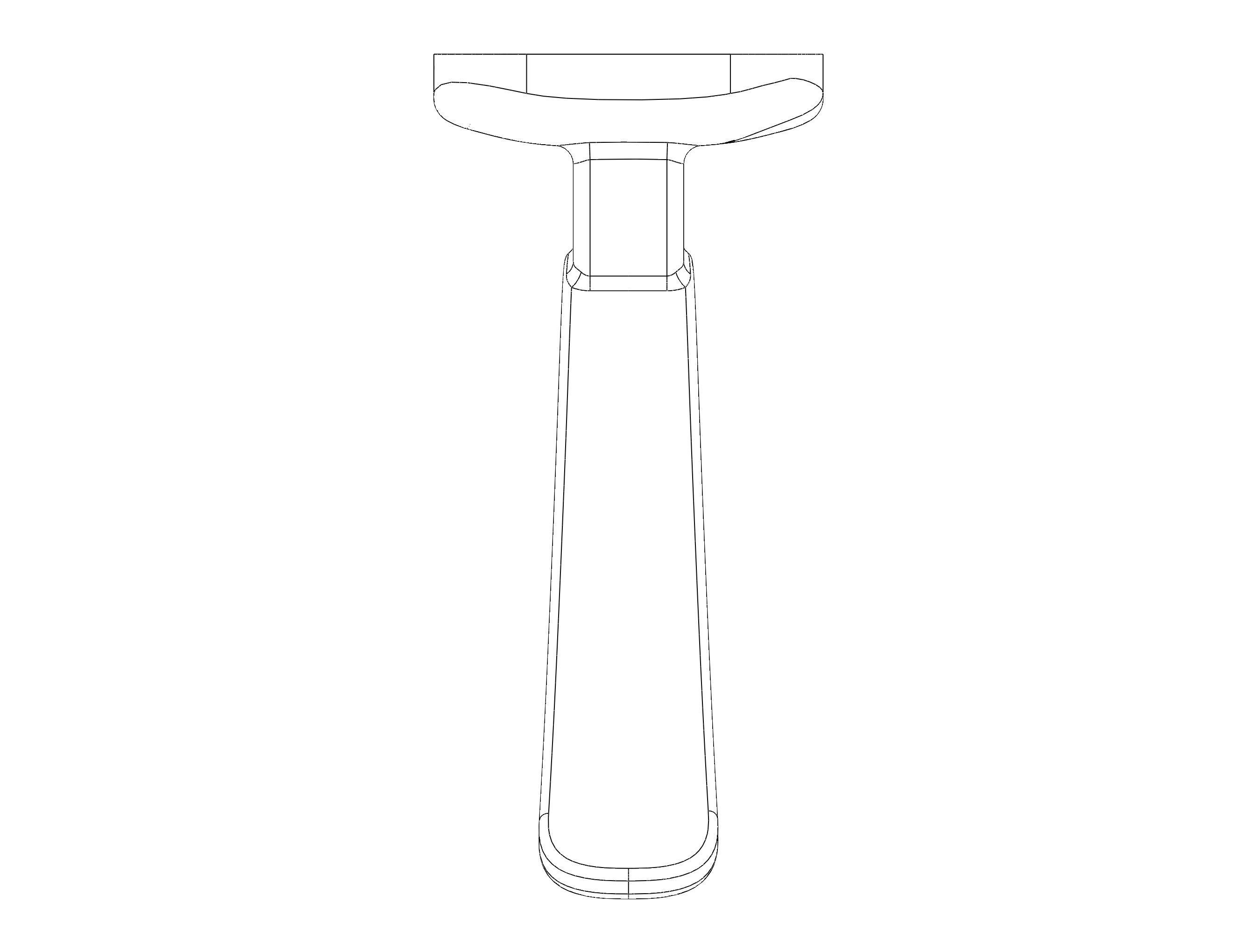 Plastic Towel Holder 3D print model_14