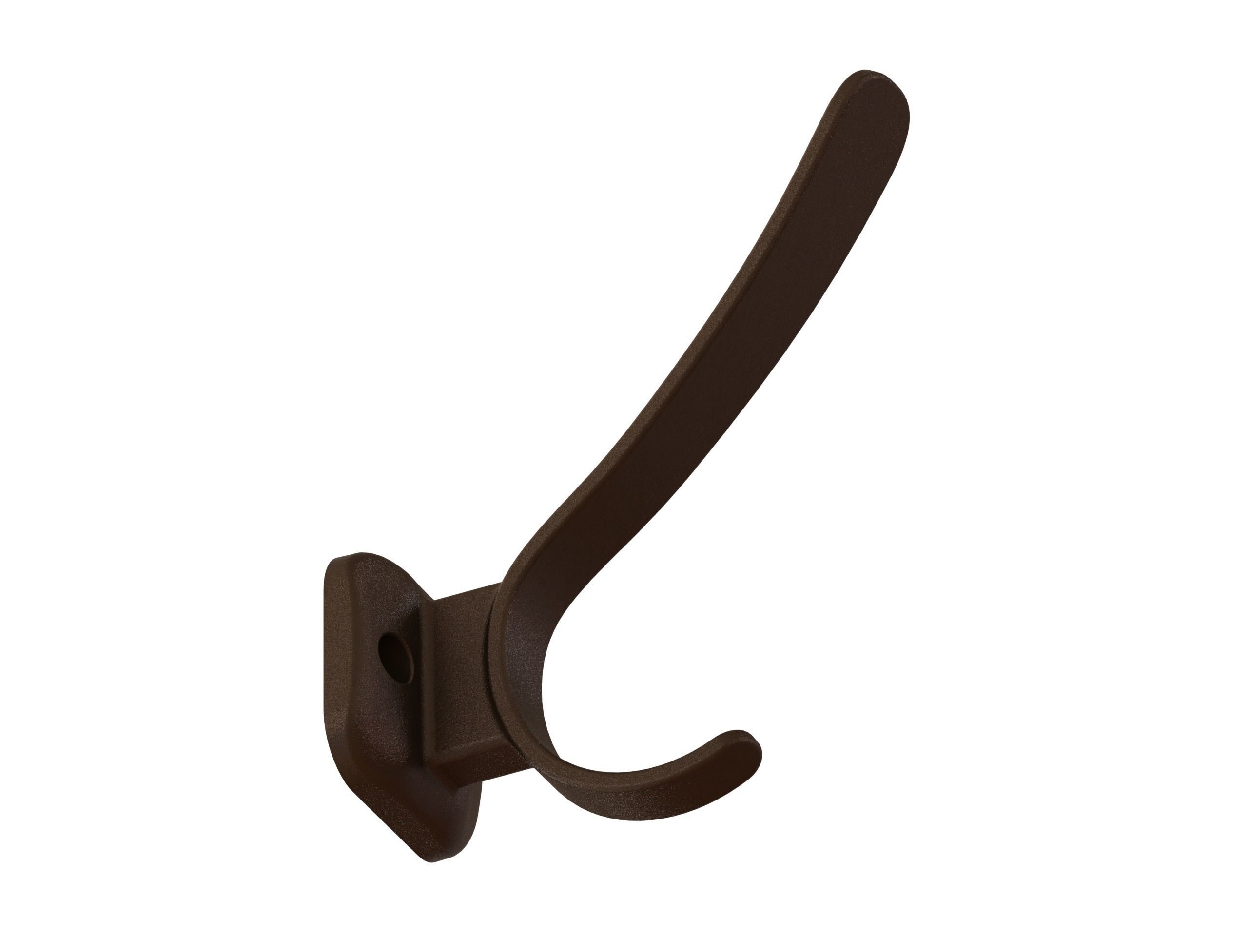 Plastic Towel Holder 3D print model_1