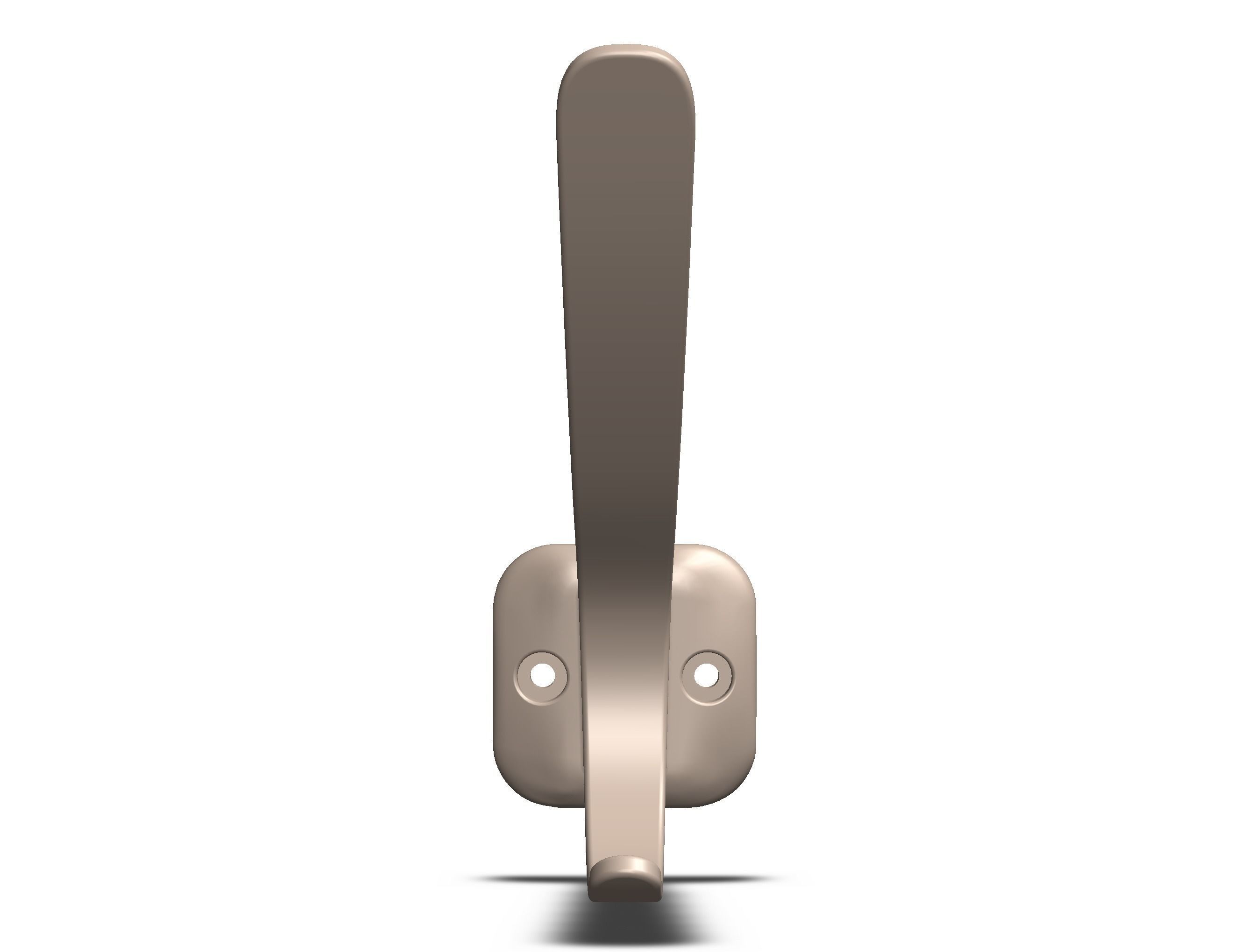 Plastic Towel Holder 3D print model_25