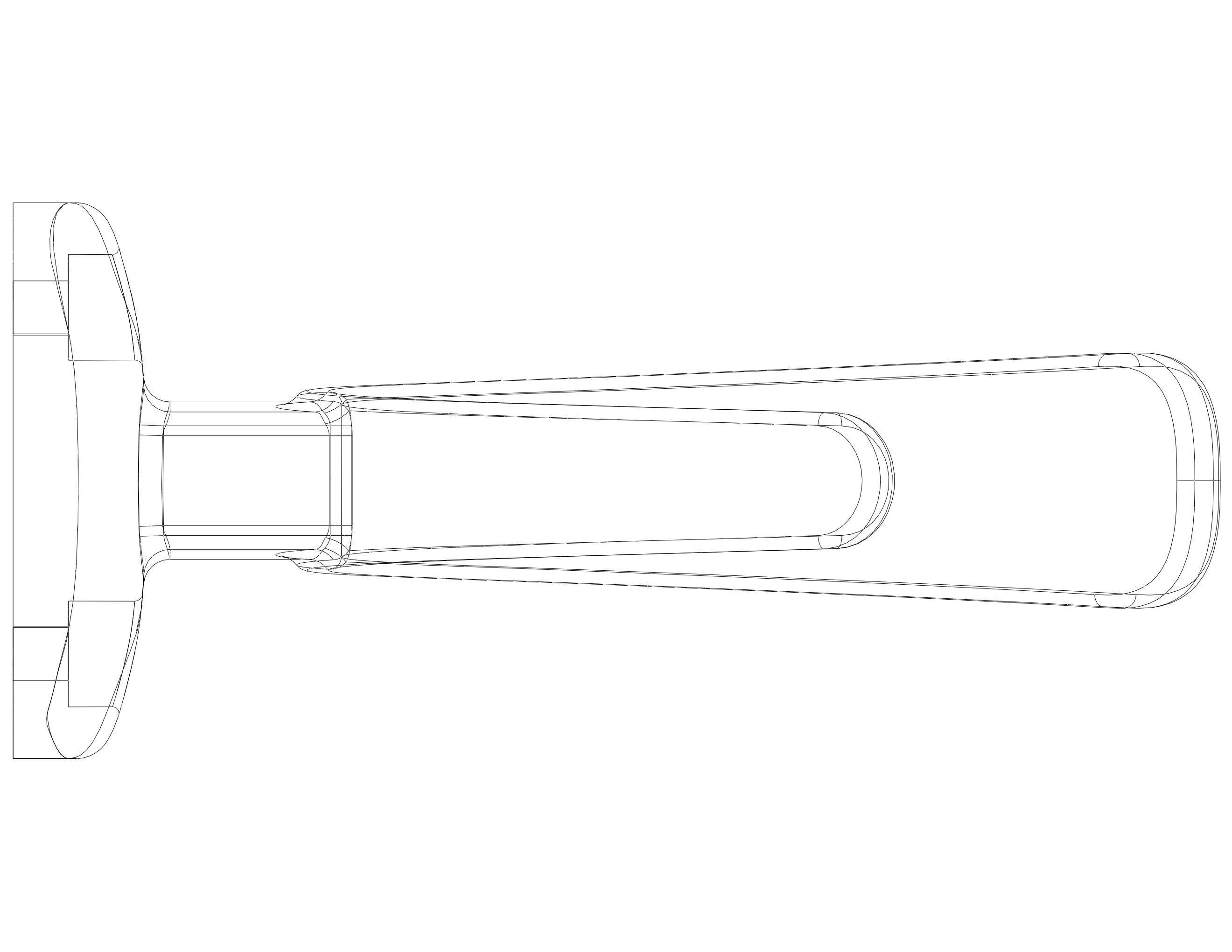 Plastic Towel Holder 3D print model_40