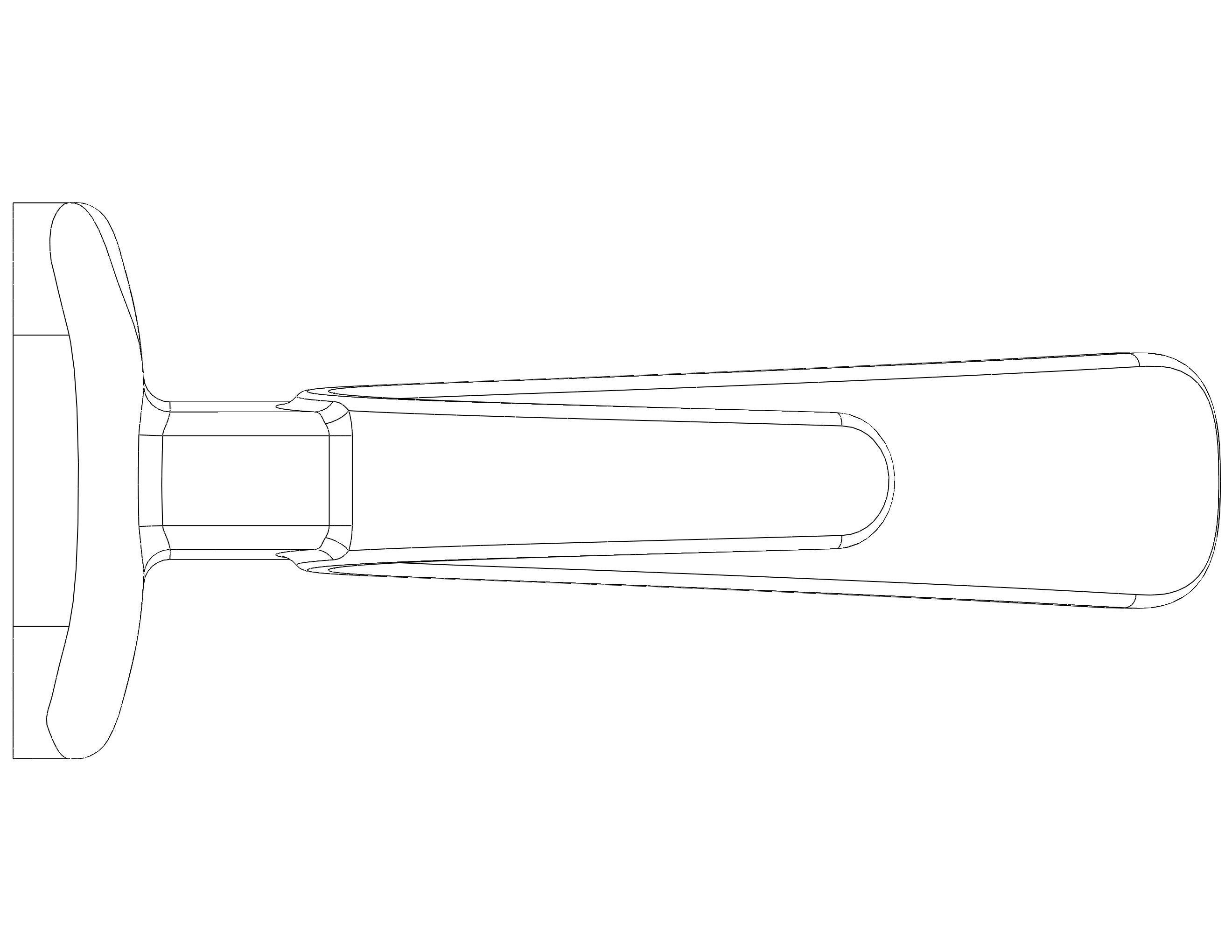 Plastic Towel Holder 3D print model_38