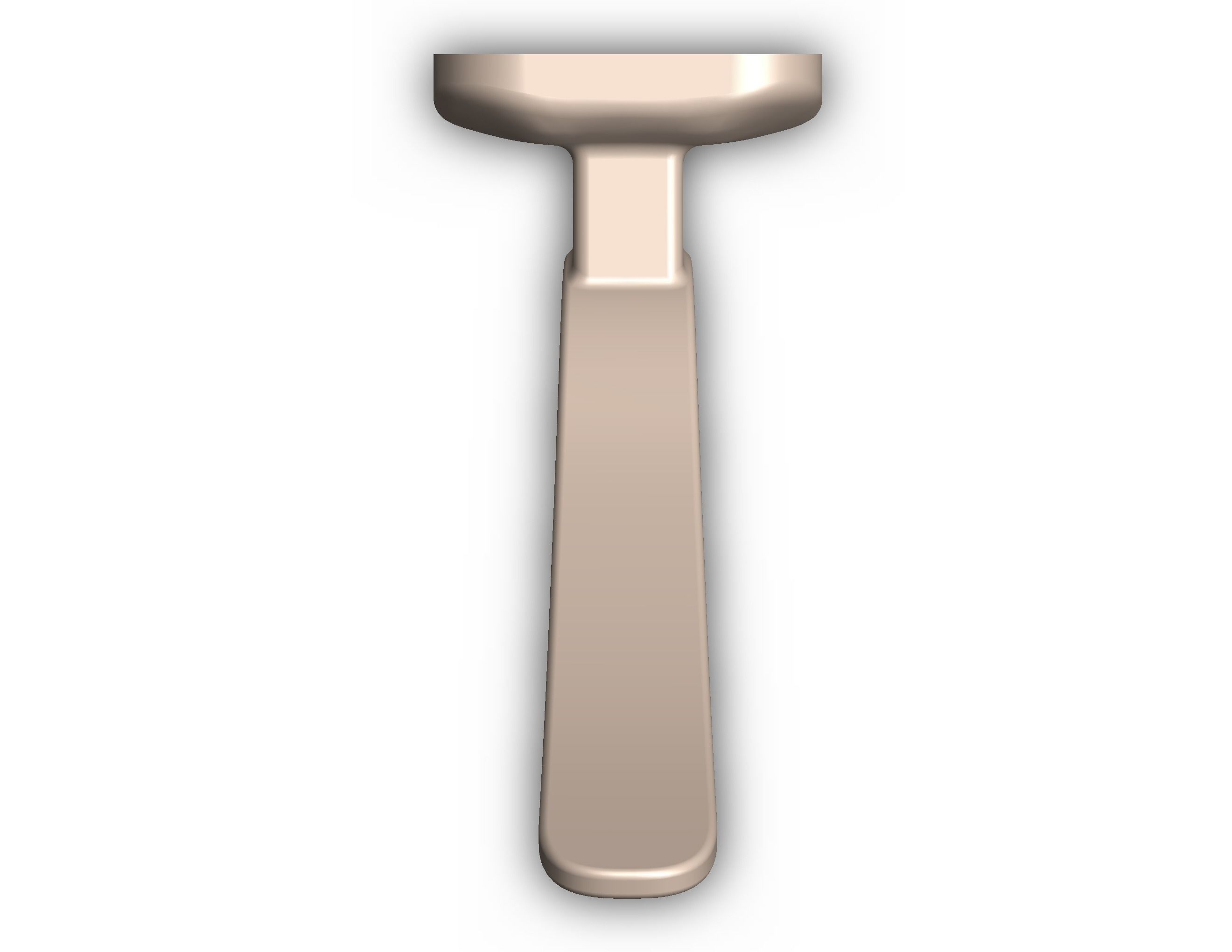 Plastic Towel Holder 3D print model_17