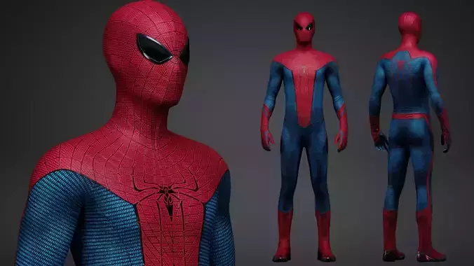 The Amazing Spider-Man 3D Model Low-poly 3D model