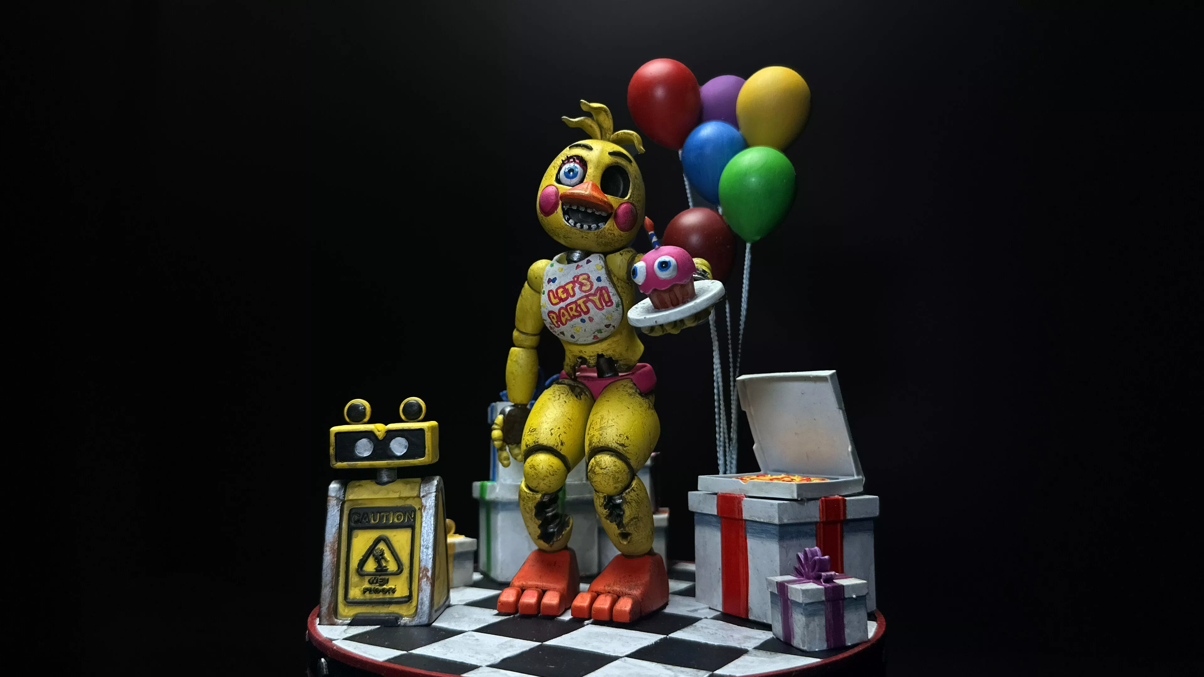 Chica 3D print model
