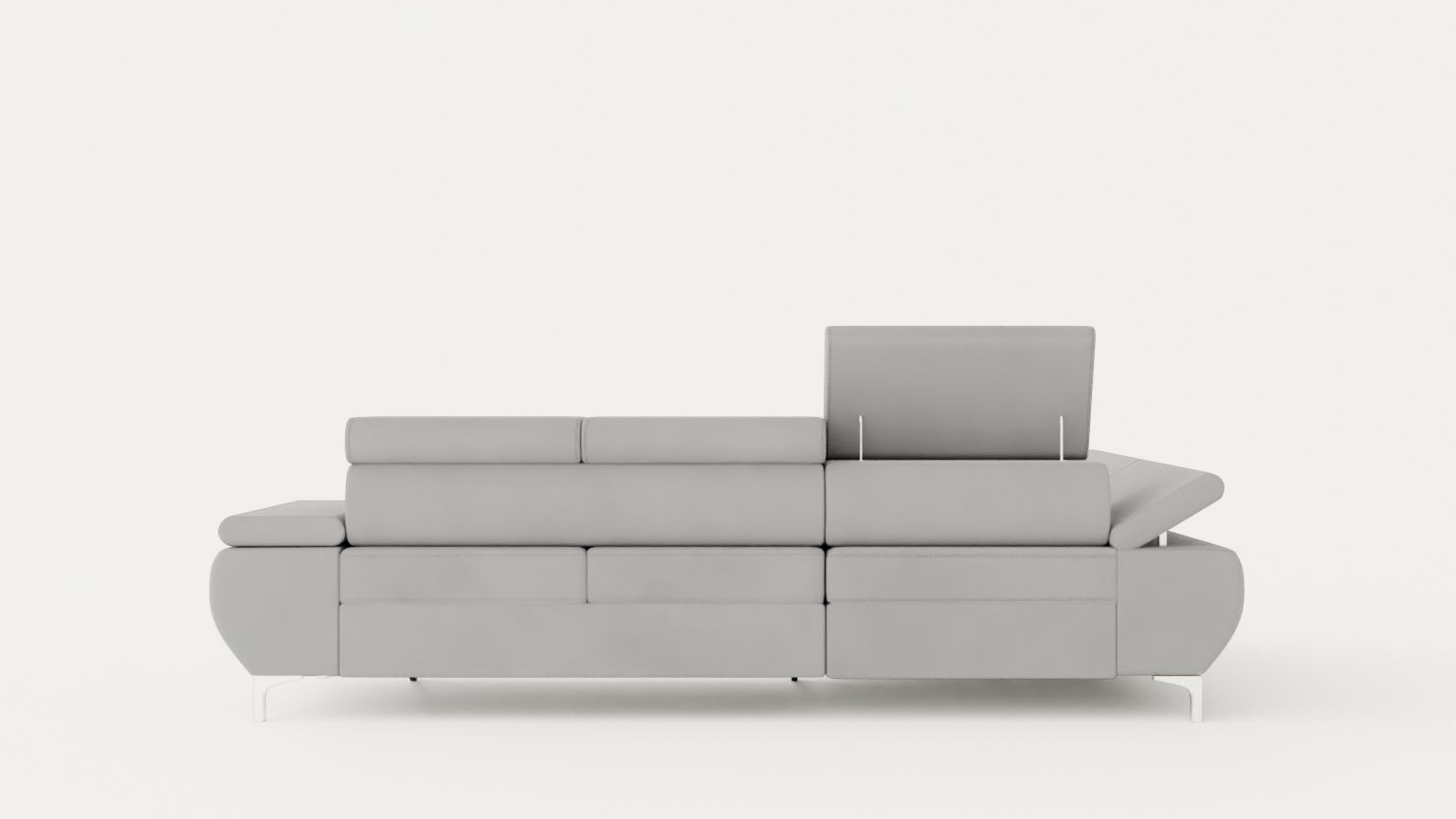 Corner Sofa Bed FLAME MINI Left Low-poly 3D model_4