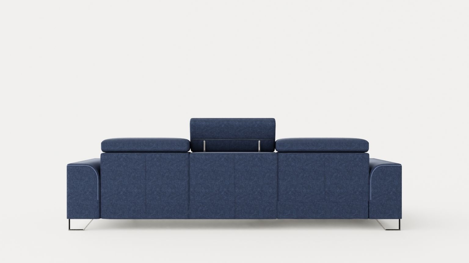 Corner Sofa Bed AUSTINO Left Low-poly 3D model_4