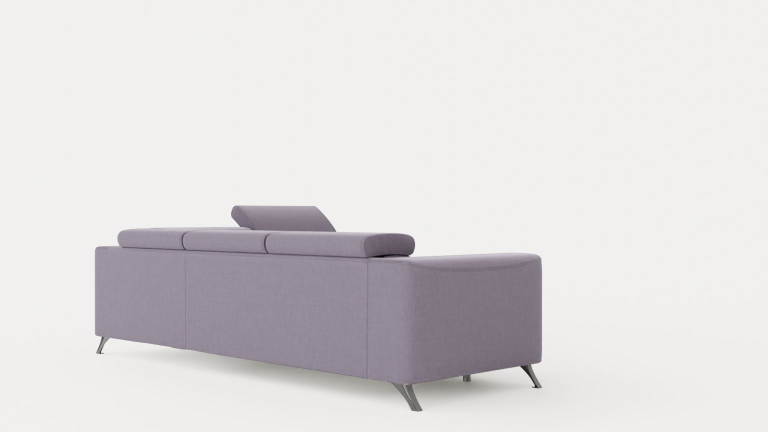 Corner Sofa Bed ALICO Right Low-poly 3D model_3