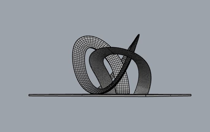 Abstract Sculpture 3D model_2