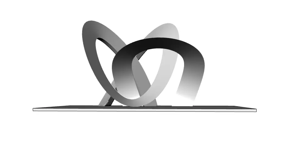 Abstract Sculpture 3D model_0