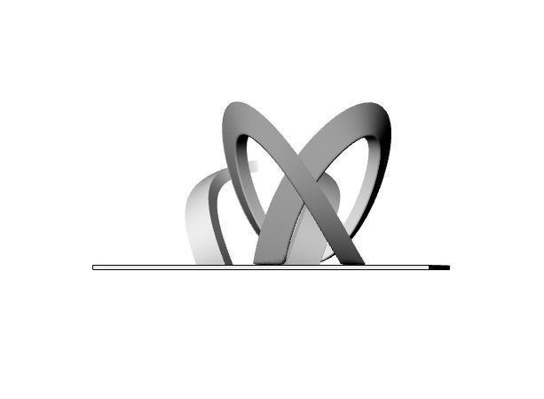 Abstract Sculpture 3D model_6