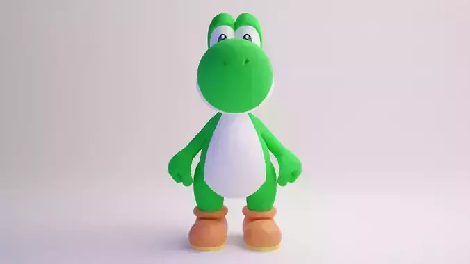Yoshi 3D model