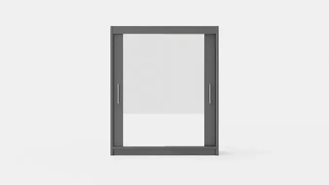 Wardrobe PARIS 180 Graphite