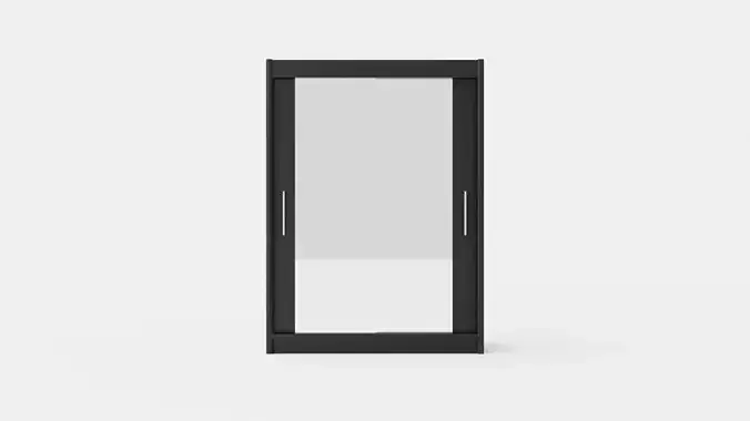 Wardrobe PARIS 160 Black