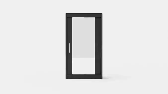 Wardrobe PARIS 120 Black