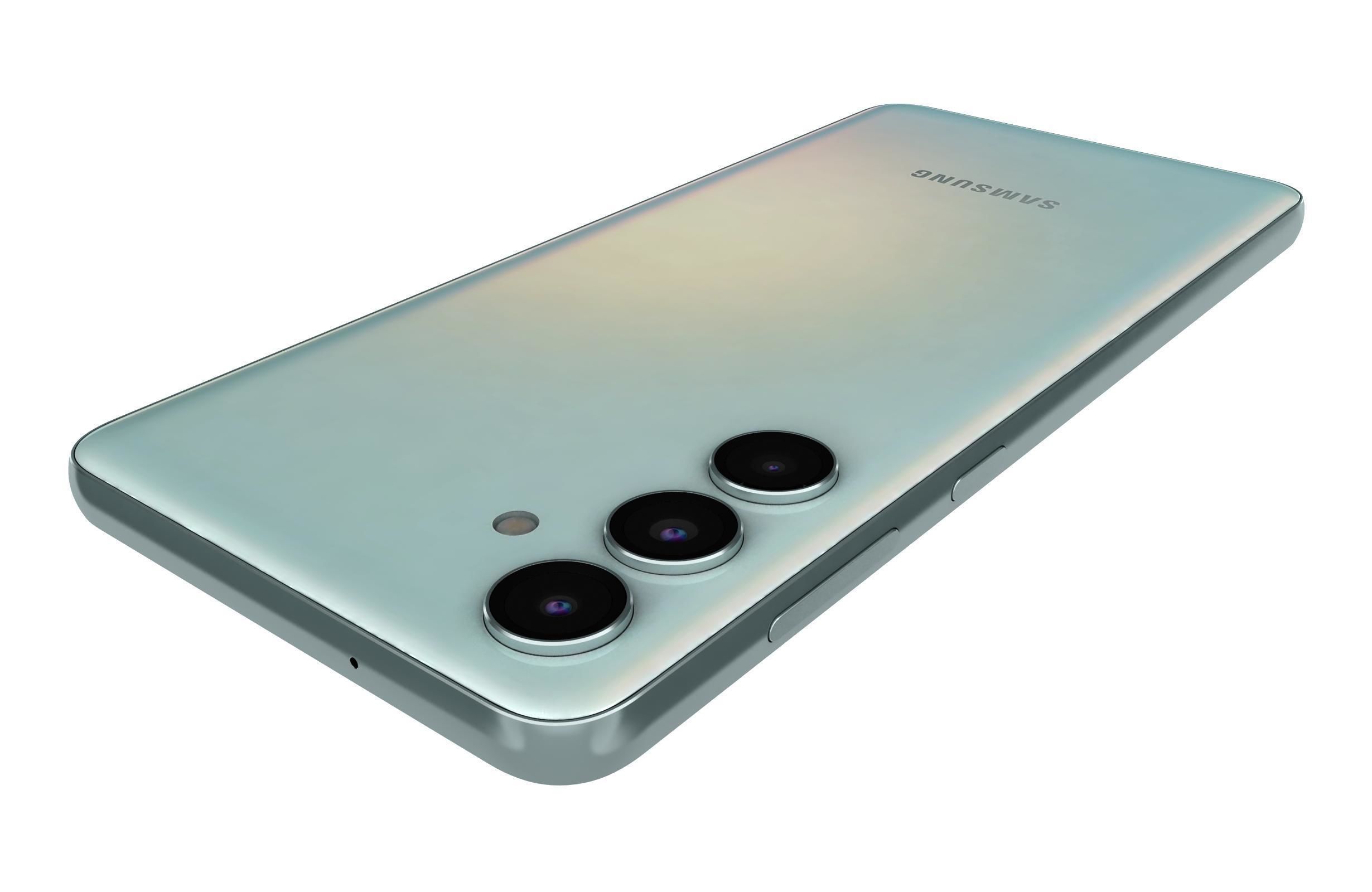 Samsung Galaxy M55 Blue 3D model_14