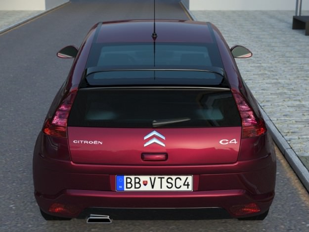 Citroen C4 2006 3D model_7