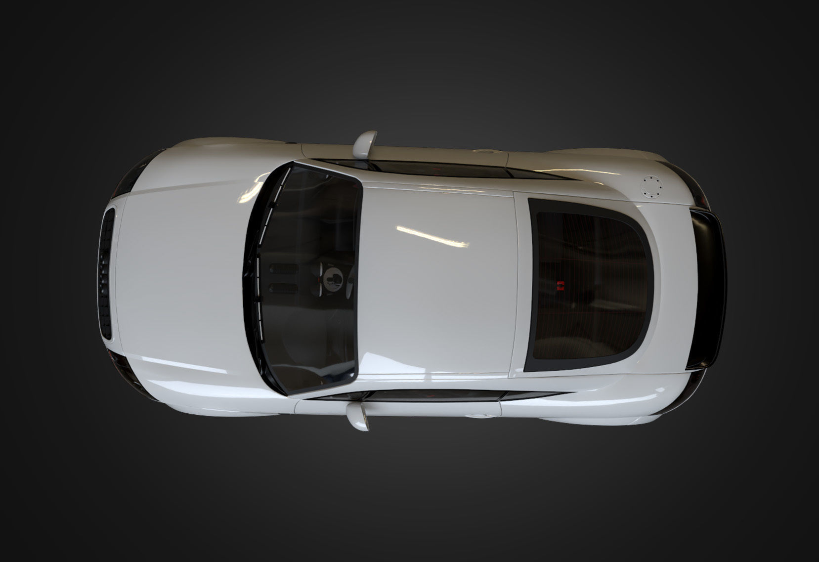 2004 Audi TT Coupe Low-poly 3D model_2