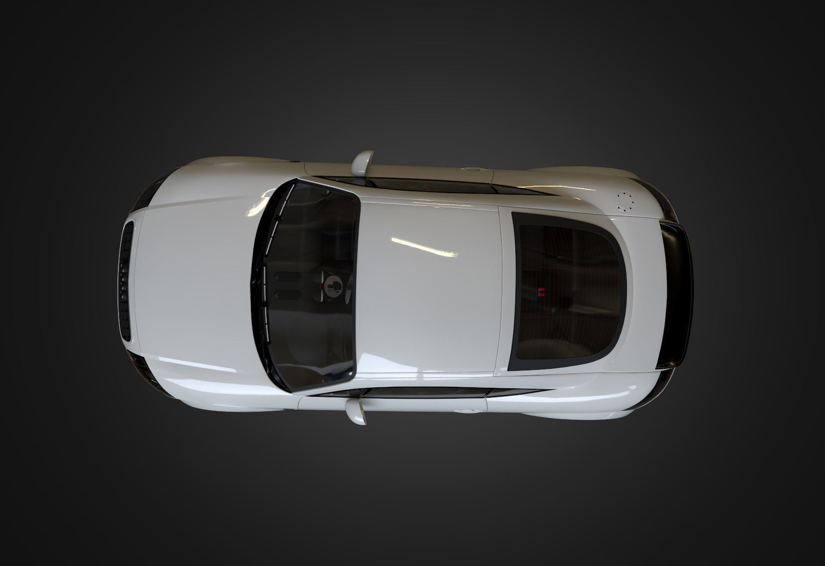 2004 Audi TT Coupe Low-poly 3D model_12