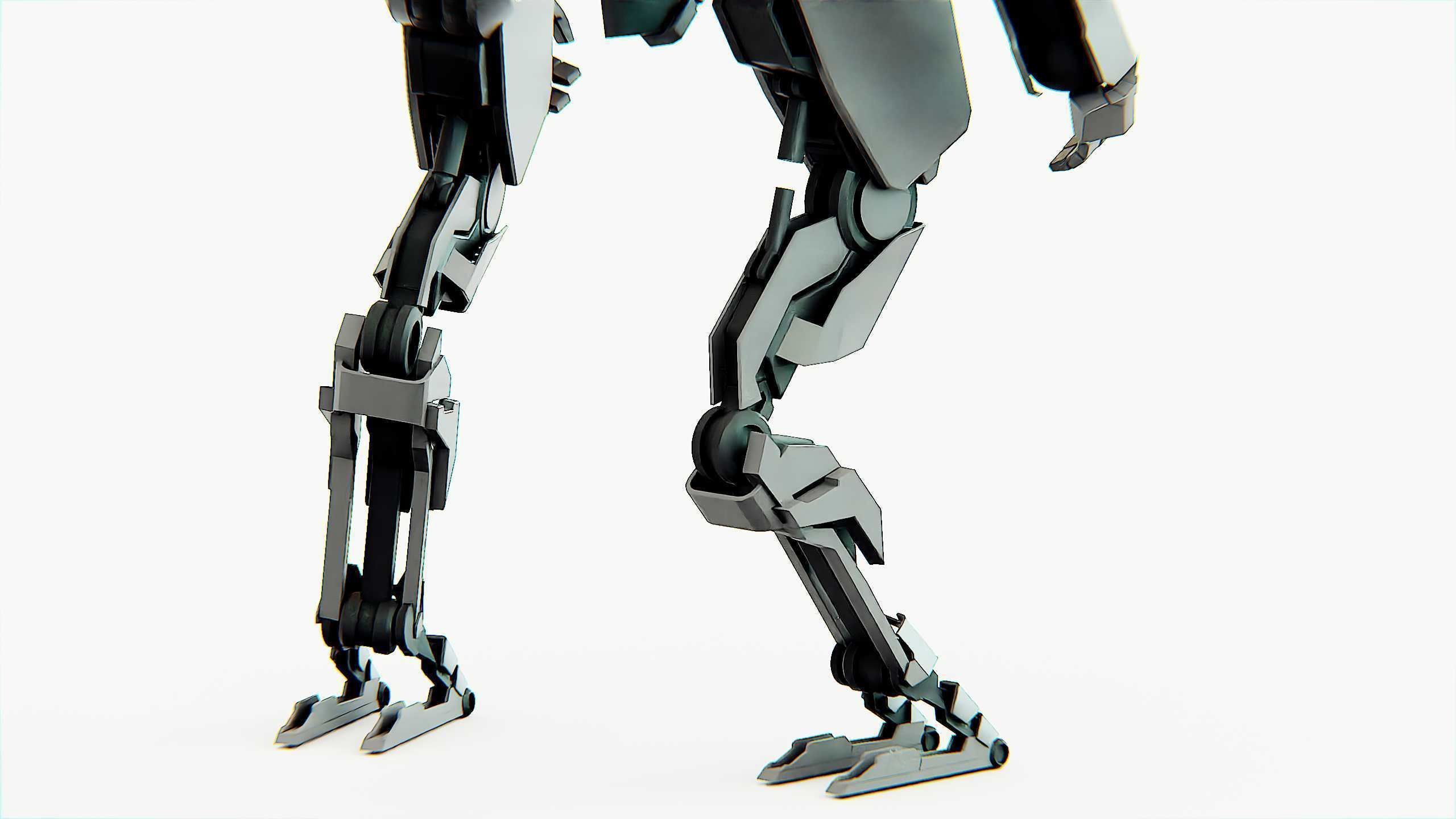 COMBAT DROID OMRON Rigged for Unreal Engine - Unity - MIXAMO 3D model_26