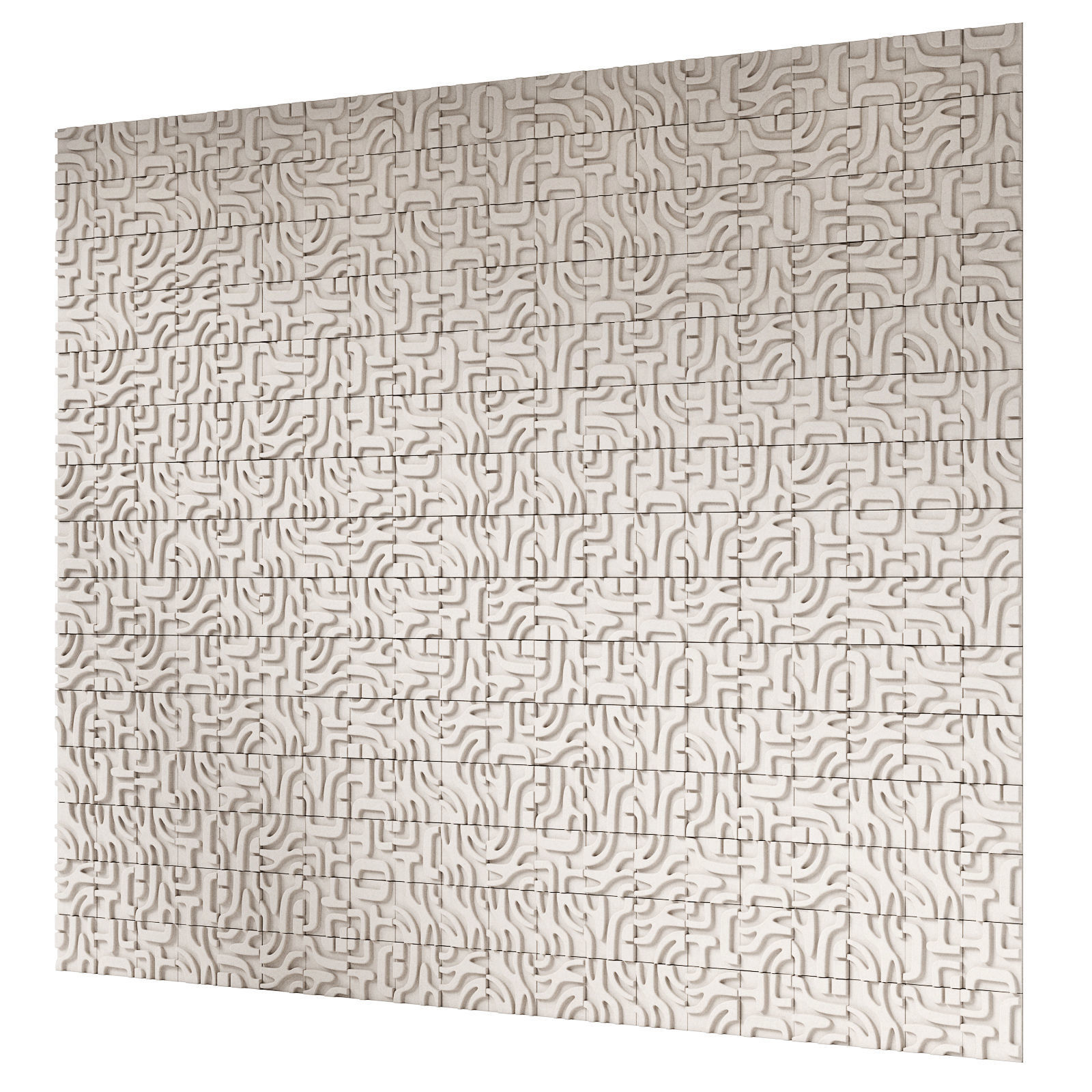 Decorative concrete tiles Castelatto Tribu 3D model_2