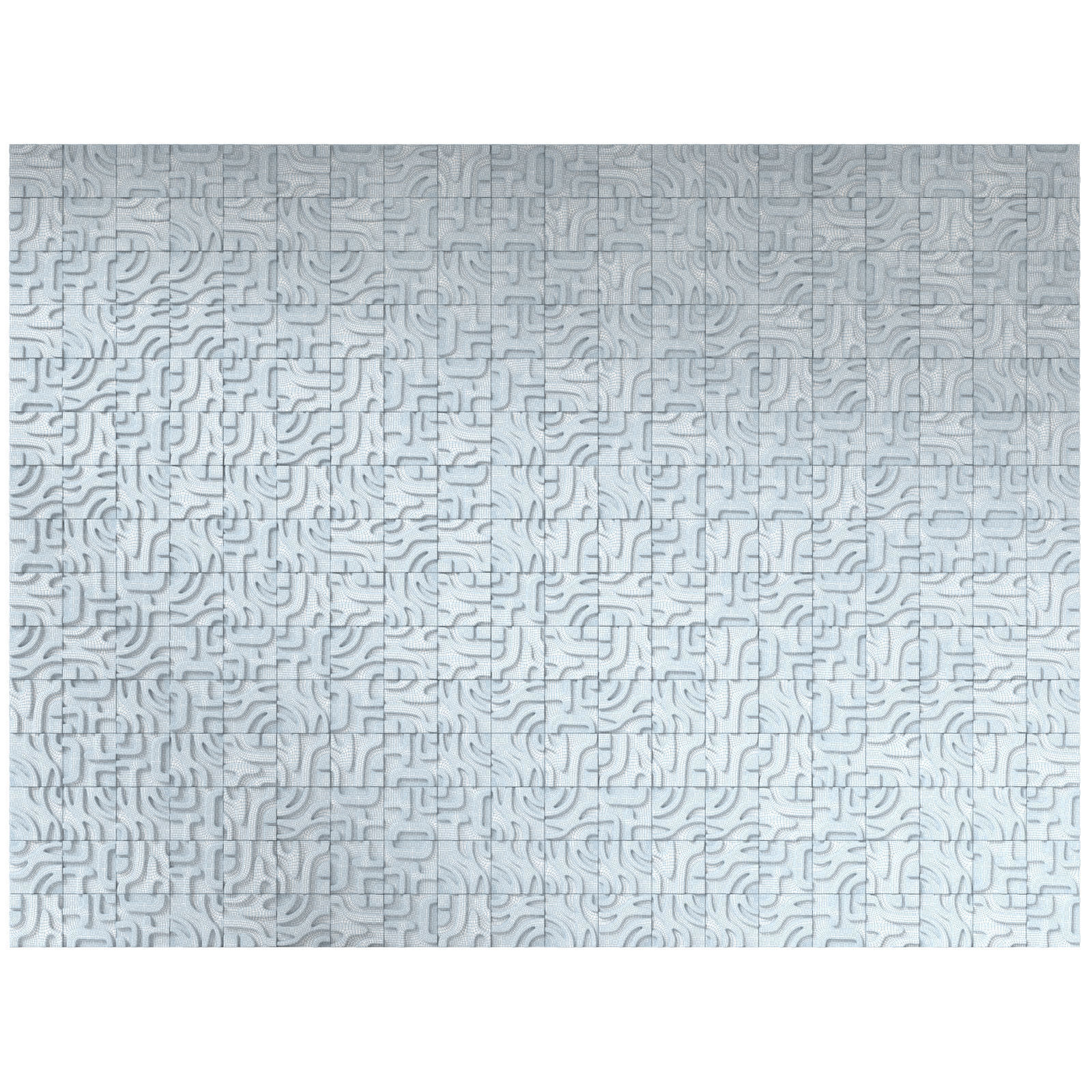 Decorative concrete tiles Castelatto Tribu 3D model_14