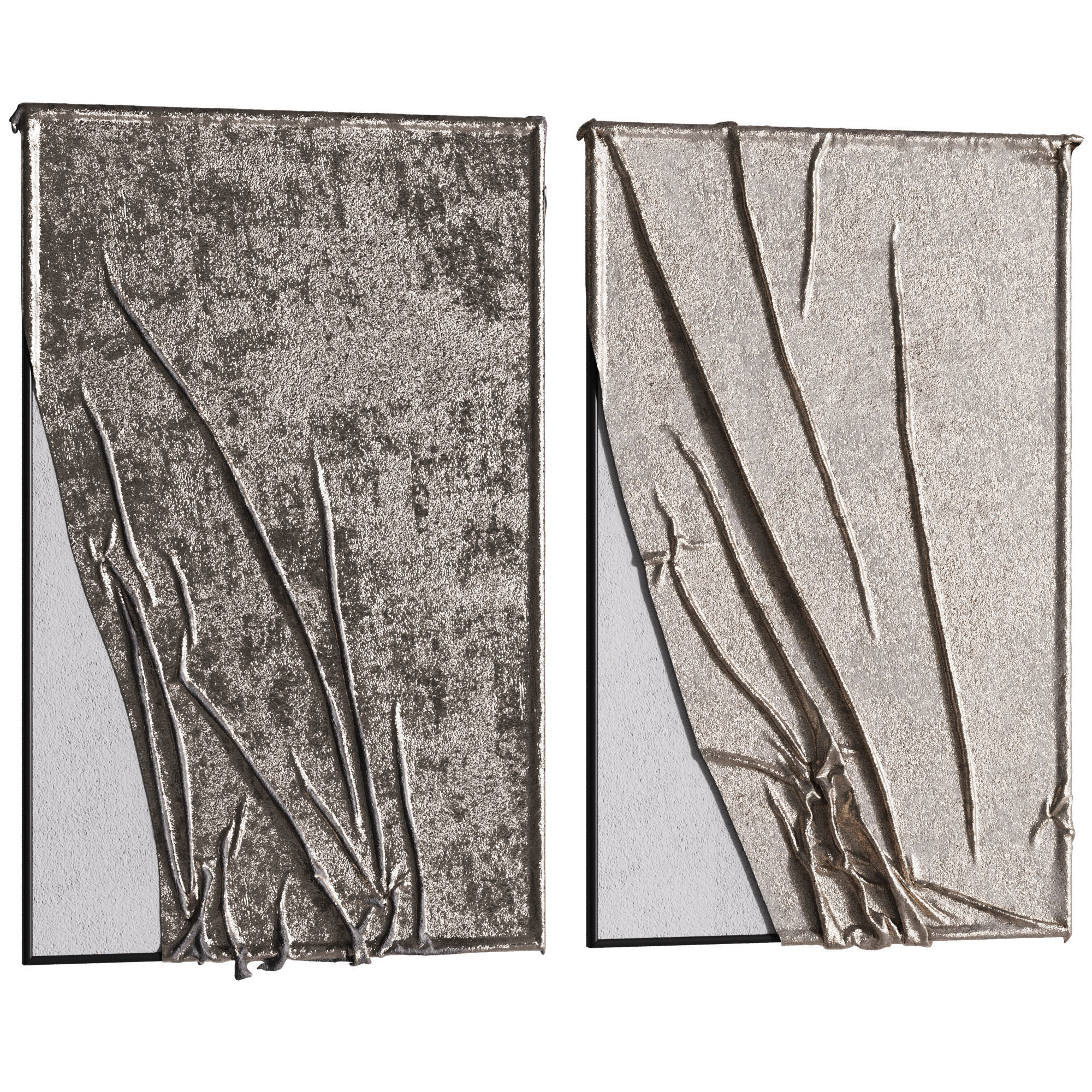 Wall panel 2 3D model_2