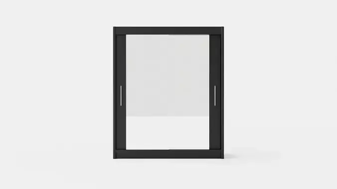 Wardrobe PARIS 180 Black