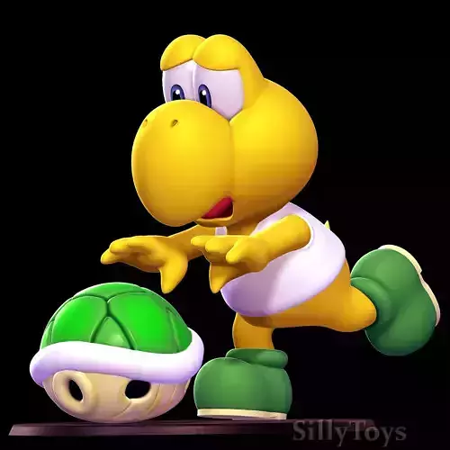 Koopa Troopa - Mario 3D print model