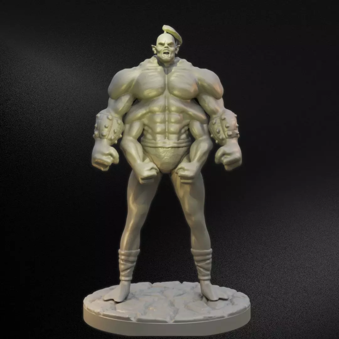 Goro 3D print model 3D print model_0