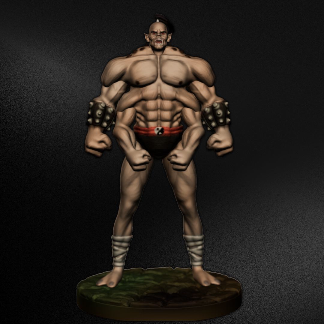 Goro 3D print model 3D print model_1