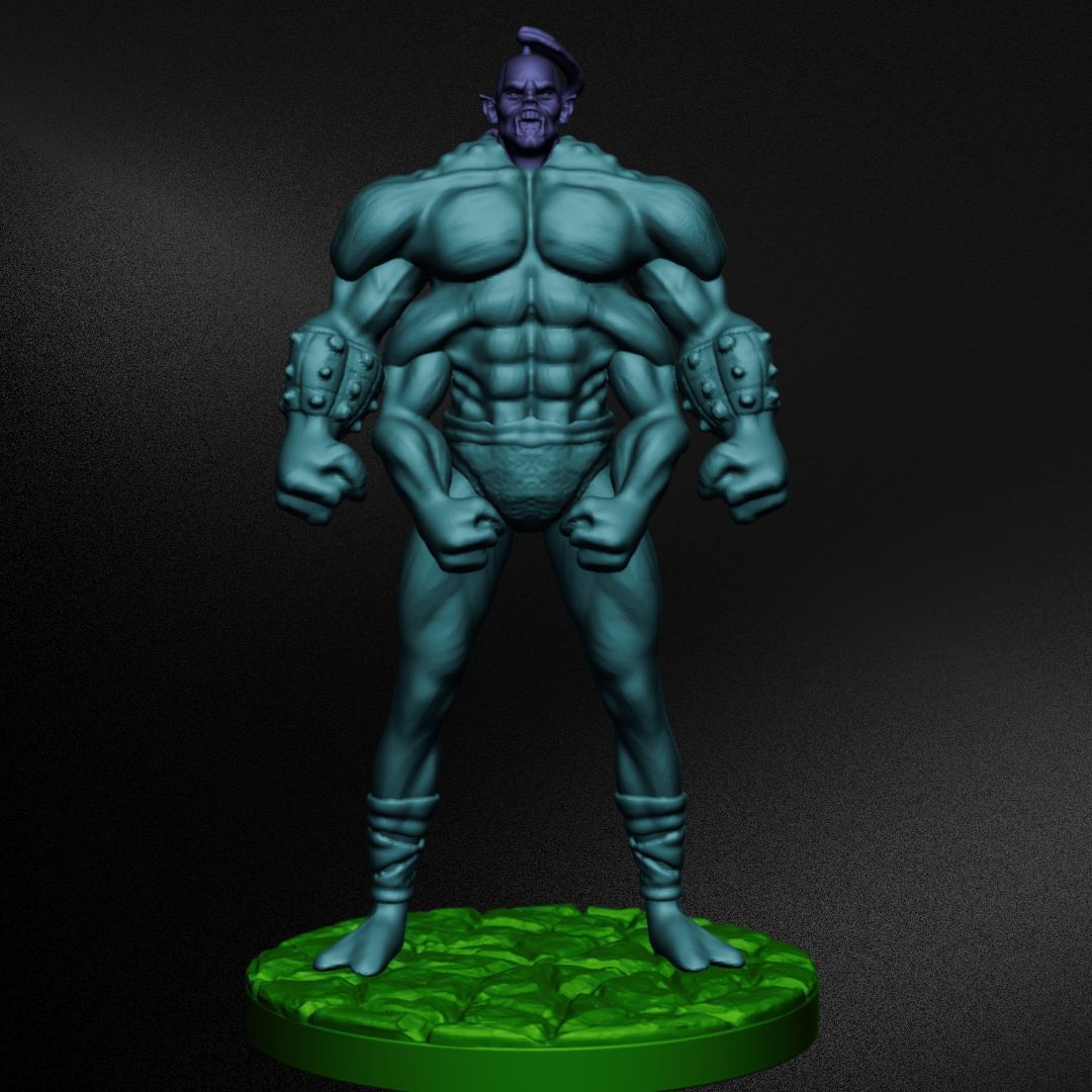 Goro 3D print model 3D print model_3