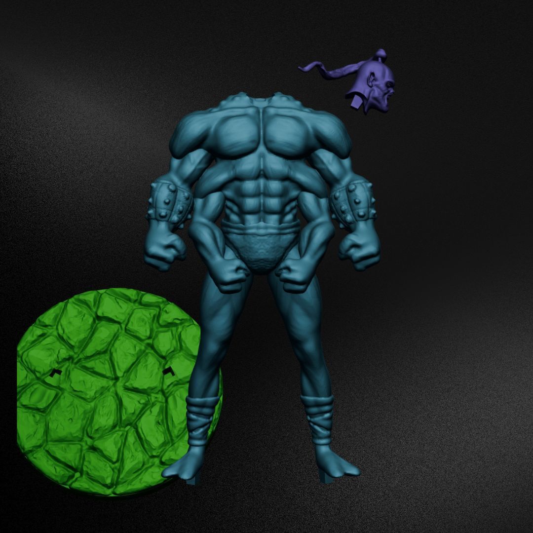 Goro 3D print model 3D print model_2
