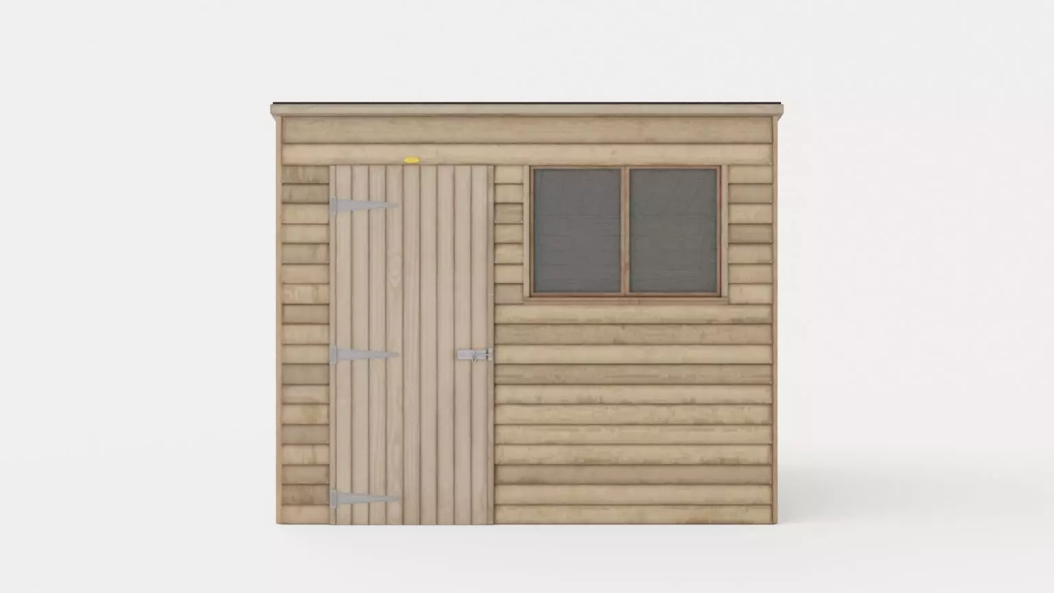 Wheather Board Low-poly 3D model_0