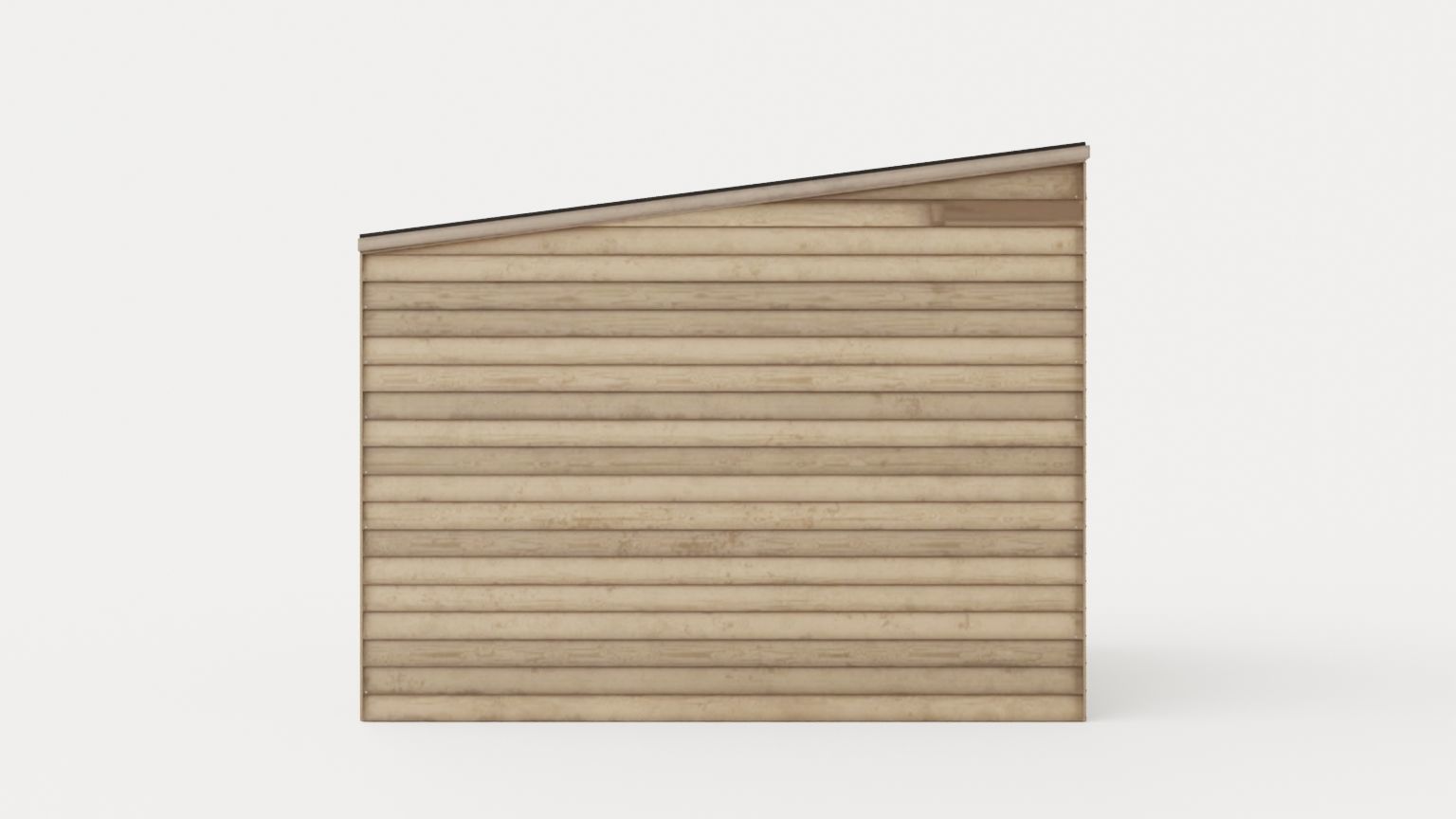 Wheather Board Low-poly 3D model_2